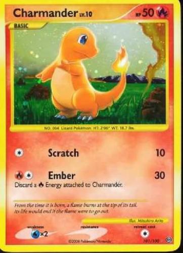 Charmander 101-100