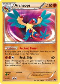 pokemon dark explorers archeops 110 108