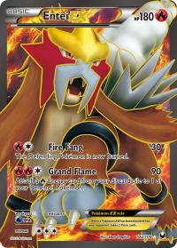 pokemon dark explorers entei ex full art 103 108