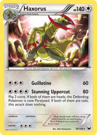 pokemon dark explorers haxorus 89 108 rh