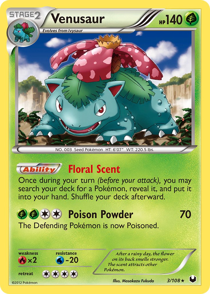 Venusaur 3-108 (RH)