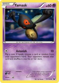 pokemon dark explorers yamask 51 108 rh