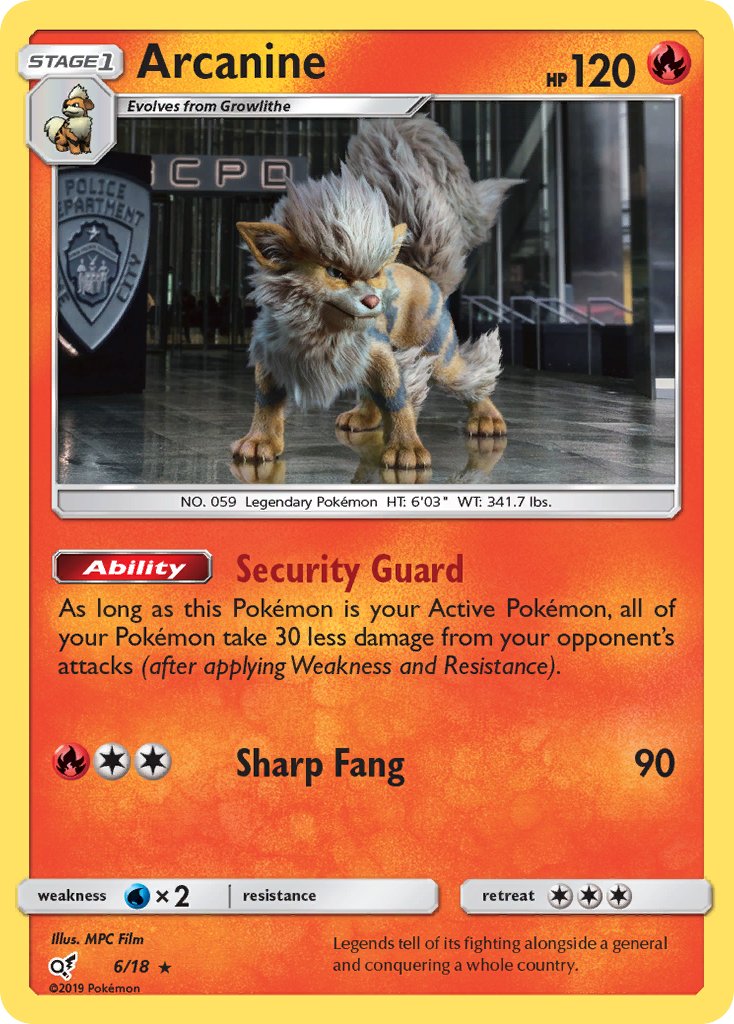 Arcanine 6-18