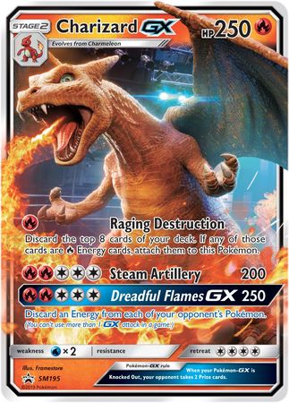 Charizard GX - SM195