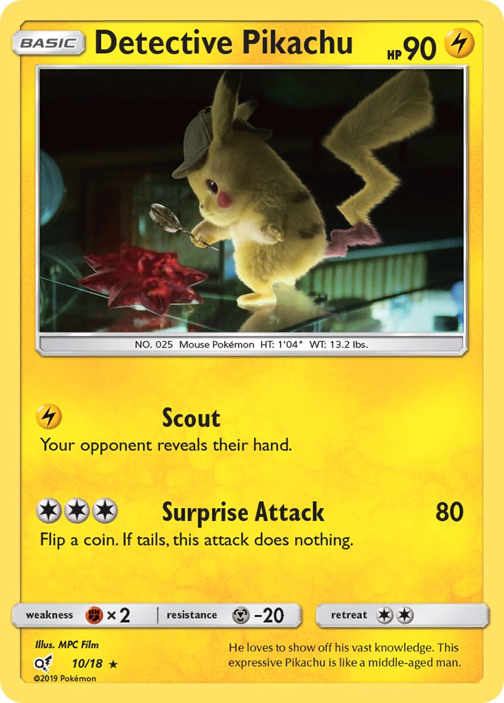 Detective Pikachu 10-18
