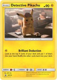 pokemon sun moon promos detective pikachu sm194