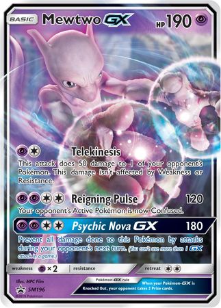 Mewtwo GX SM196