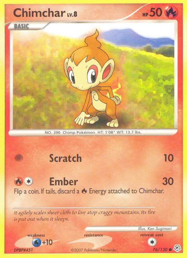 Chimchar - 76-130 (RH)