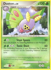 pokemon diamond pearl dustox 25 130