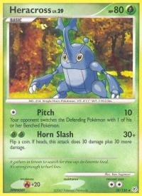 pokemon diamond pearl heracross 28 130