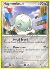 pokemon diamond pearl magnemite 87 130 rh