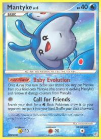 pokemon diamond pearl mantyke 55 130