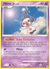 pokemon diamond pearl mime jr 90 130 rh