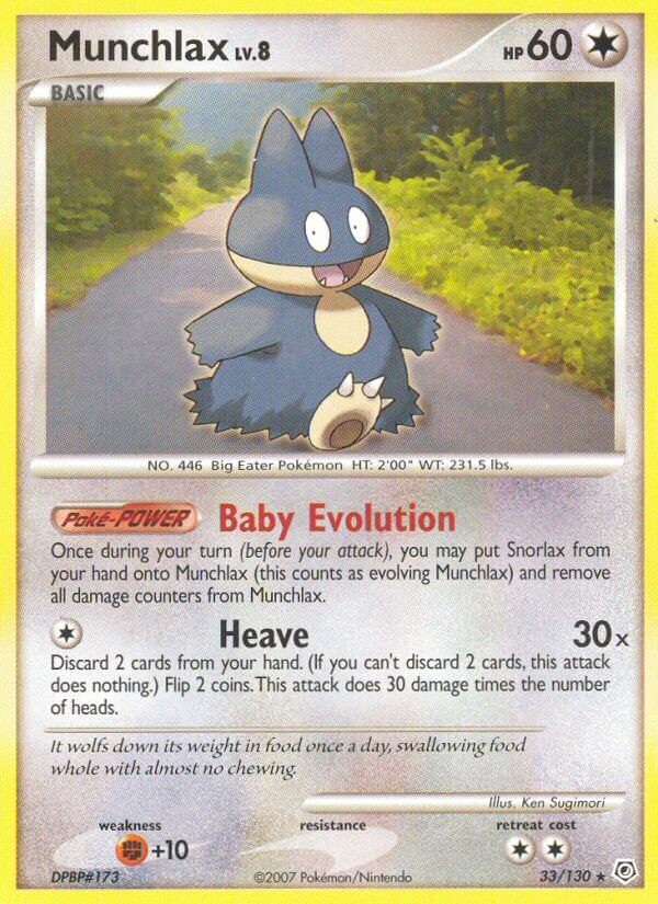 Munchlax - 33-130 (RH)