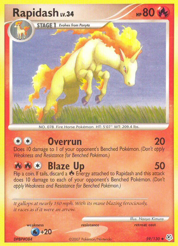 Rapidash - 59-130 (RH)