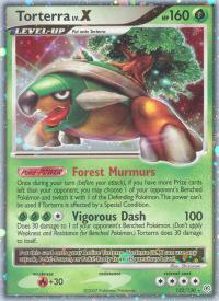 pokemon diamond pearl torterra lv x 122 130