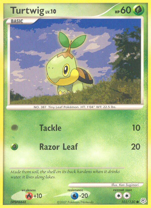 Turtwig - 103-130 (RH)