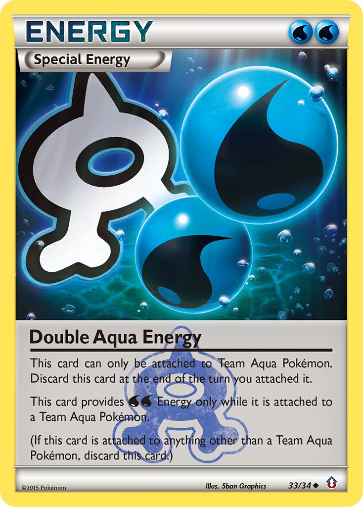 Double Aqua Energy - 33-34 (RH)