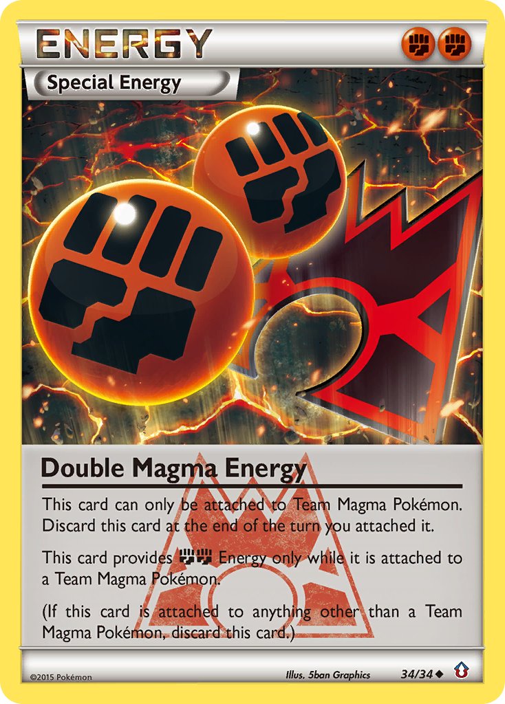 Double Magma Energy - 34-34 (RH)