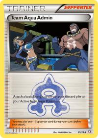 pokemon double crisis team aqua admin 25 34