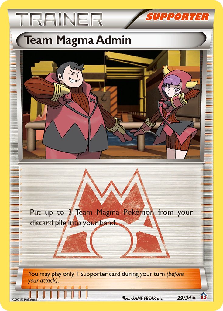 Team Magma Admin - 29-34 (RH)