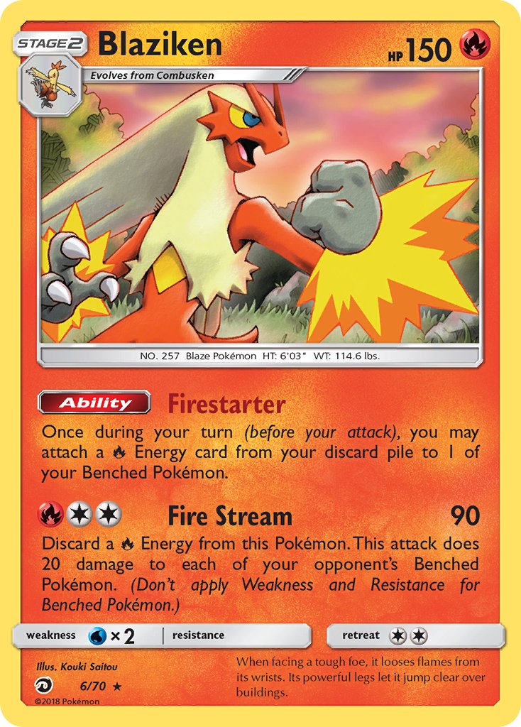 Blaziken 6-70 (RH)