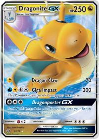 pokemon dragon majesty dragonite gx 37 70