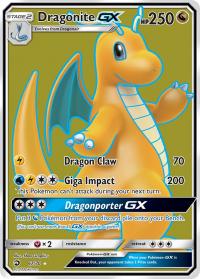 pokemon dragon majesty dragonite gx 67 70 full art