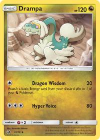 pokemon dragon majesty drampa 51 70 rh