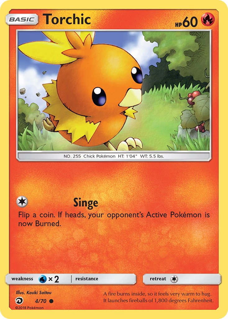 Torchic 4-70 (RH)