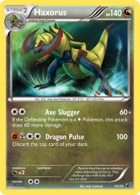 pokemon dragon vault haxorus 16 20