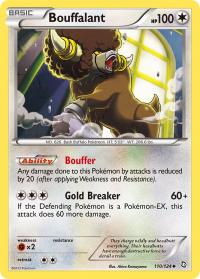 pokemon dragons exalted bouffalant 110 124