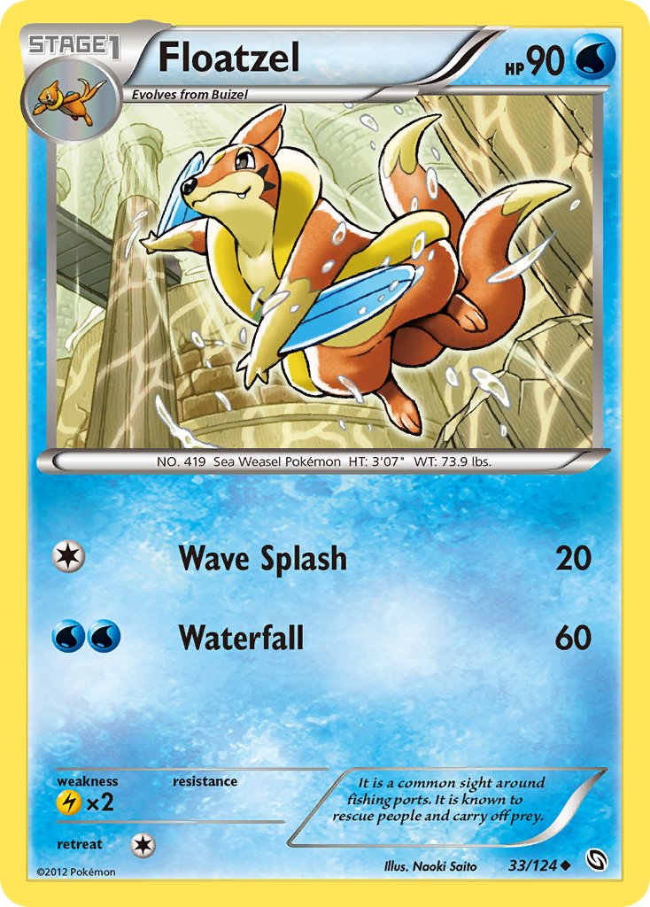 Floatzel 33-124 (RH)