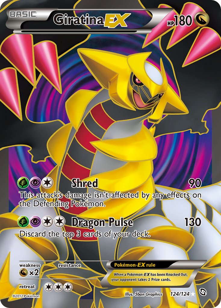 Giratina EX Full Art 124-124