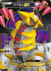 pokemon dragons exalted giratina ex full art 124 124