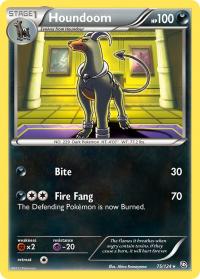 pokemon dragons exalted houndoom 75 124 rh