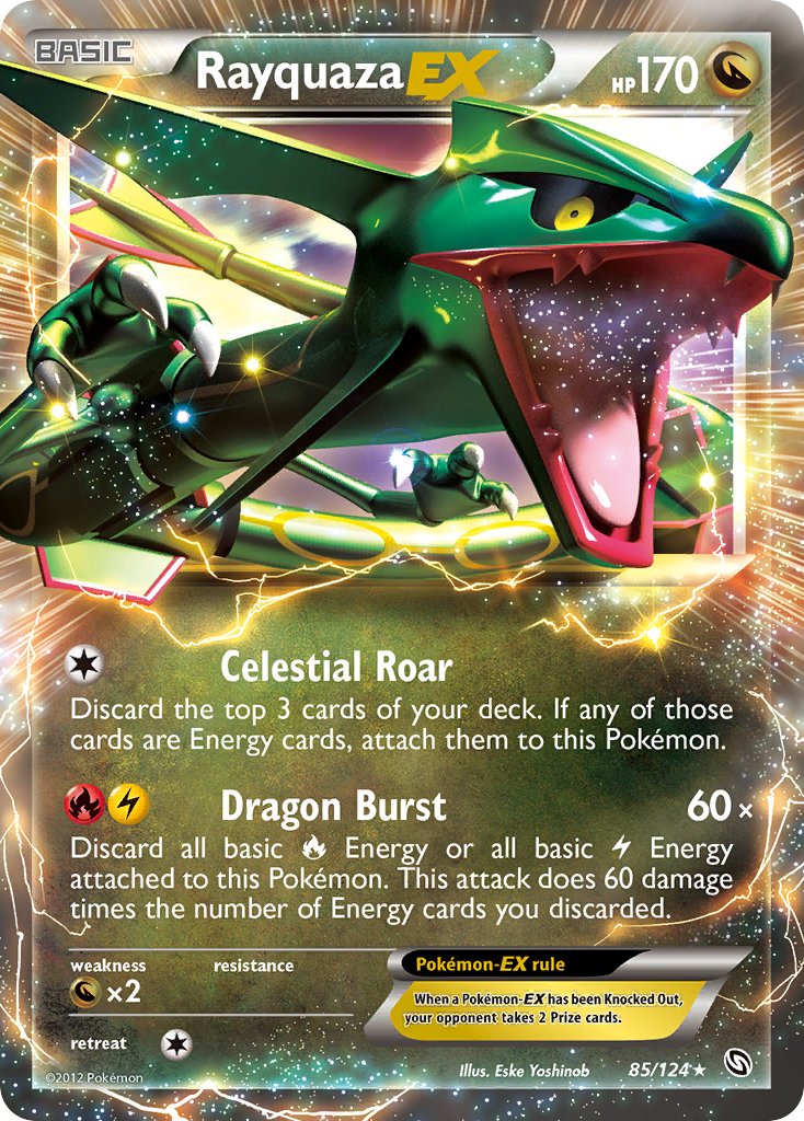 Rayquaza EX 85-124