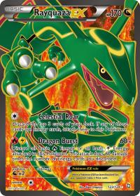 pokemon dragons exalted rayquaza ex full art 123 124