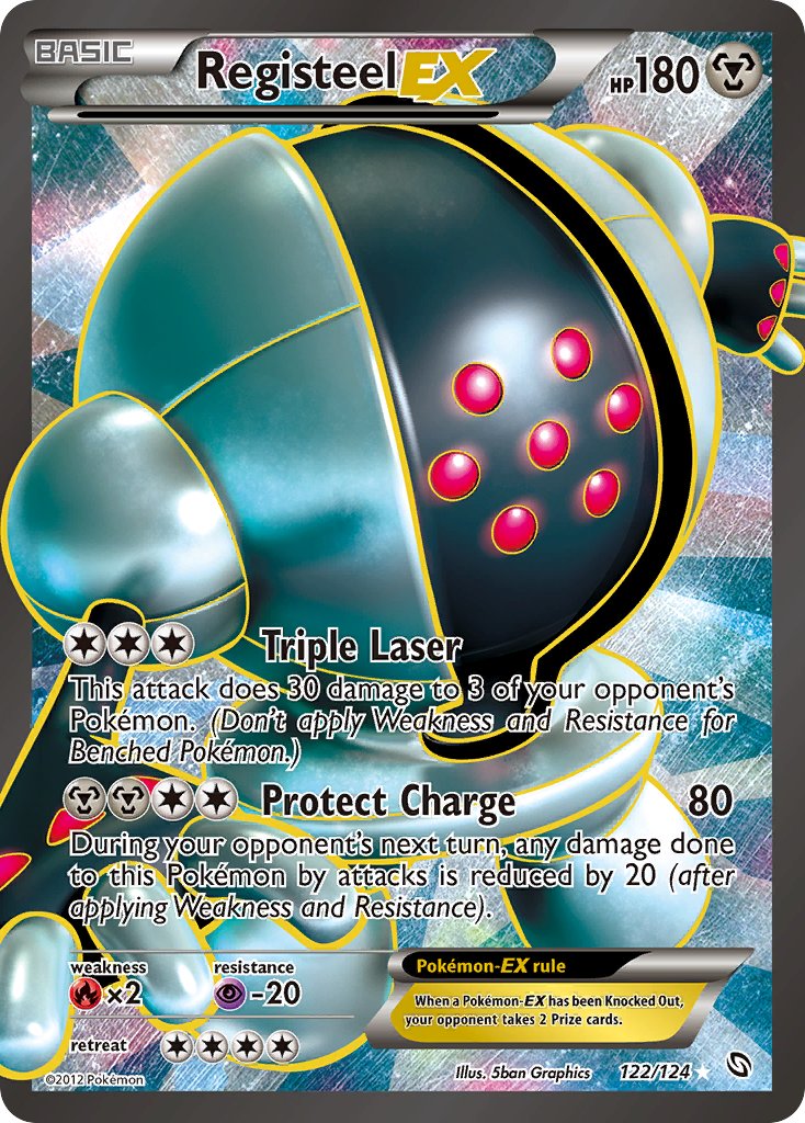 Registeel EX Full Art 122-124