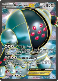 pokemon dragons exalted registeel ex full art 122 124