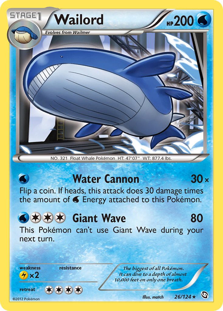 Wailord 26-124 (RH)