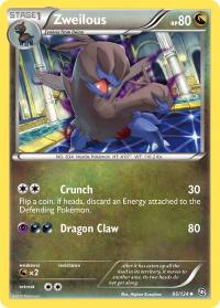 pokemon dragons exalted zweilous 95 124