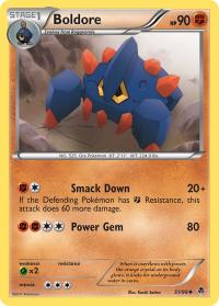 pokemon emerging powers boldore 51 98