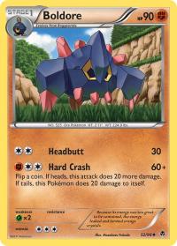 pokemon emerging powers boldore 52 98