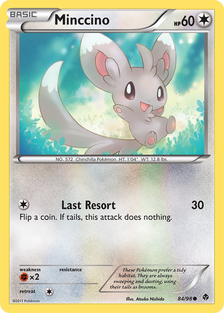 Minccino 84-98 (RH)