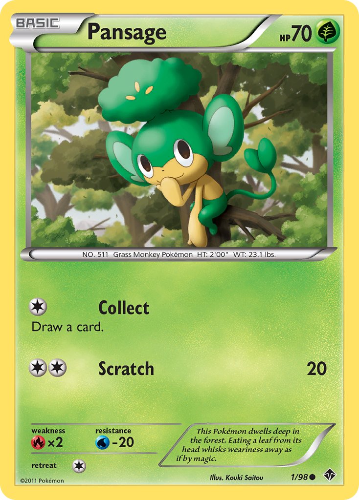 Pansage 1-98