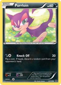 pokemon emerging powers purrloin 64 98 rh