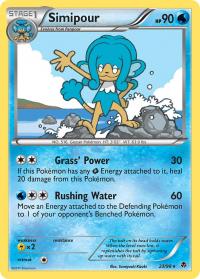 pokemon emerging powers simipour 23 98