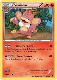 pokemon emerging powers simisear 19 98 rh