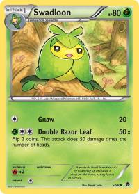 pokemon emerging powers swadloon 5 98 rh